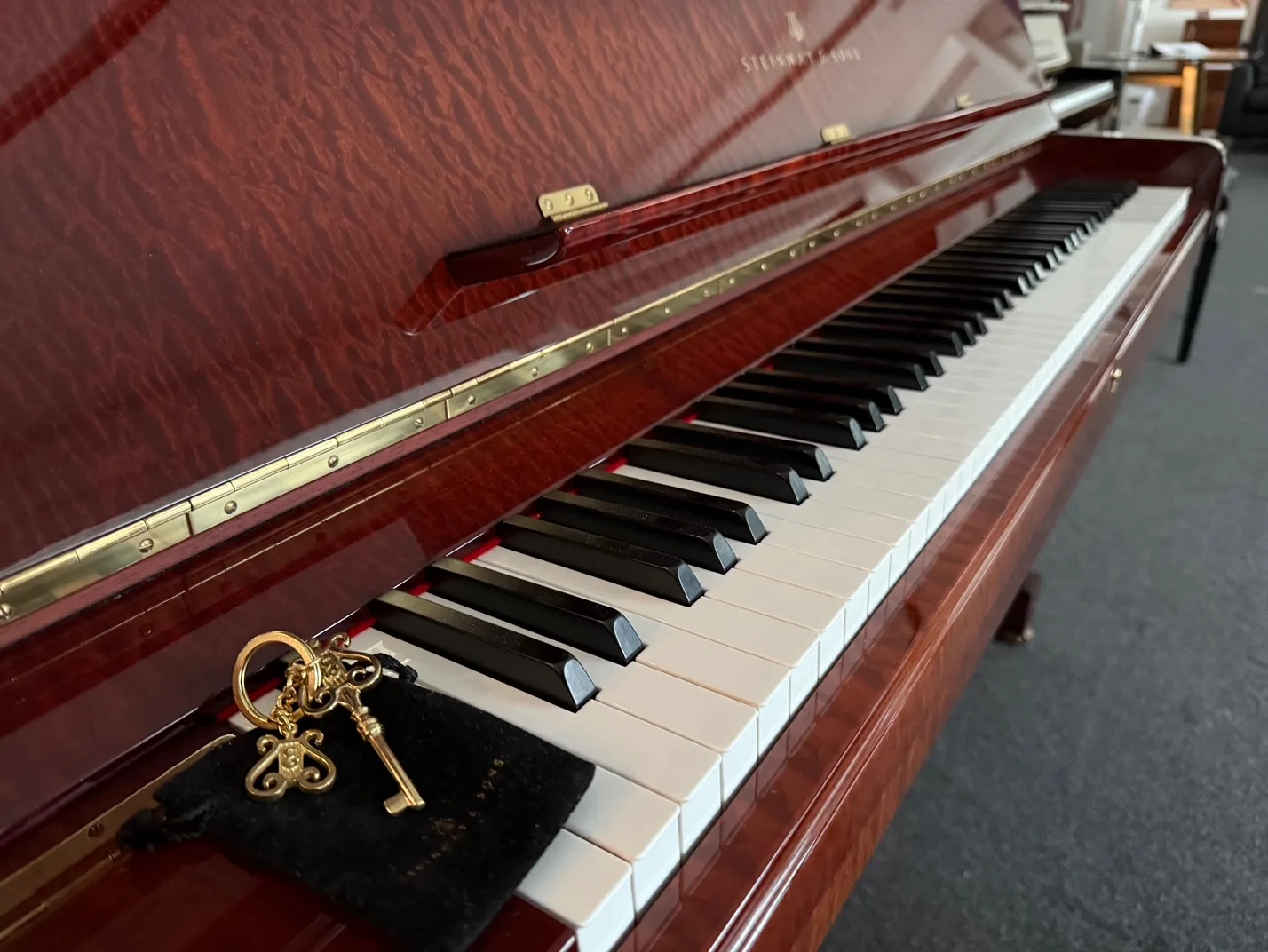 STEINWAY & SONS - Klavier, Modell K - 132 Crown Jewel - Image 5