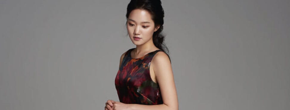 Pianistin Yesse Kim am Steinway Spirio