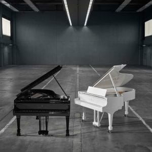 Steinway Ultra Black & Ultra White Limited Edition
