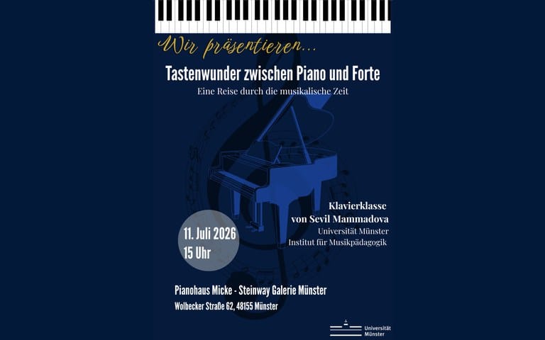 Samstag, 11.07.2026 – 15:00 Uhr: Klassenvorspiel der Klavierklasse Sevil Mammadova